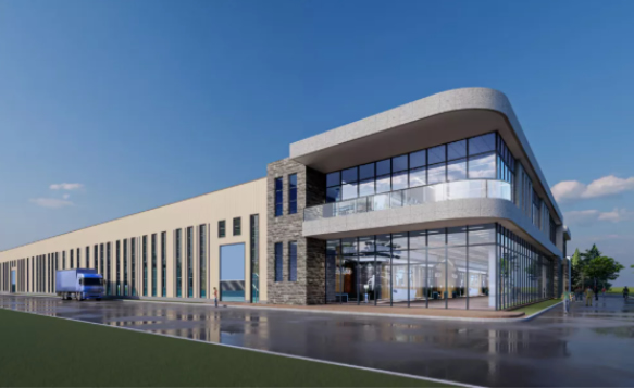 安徽瑞佑厂房及雨蓬钢结构工程