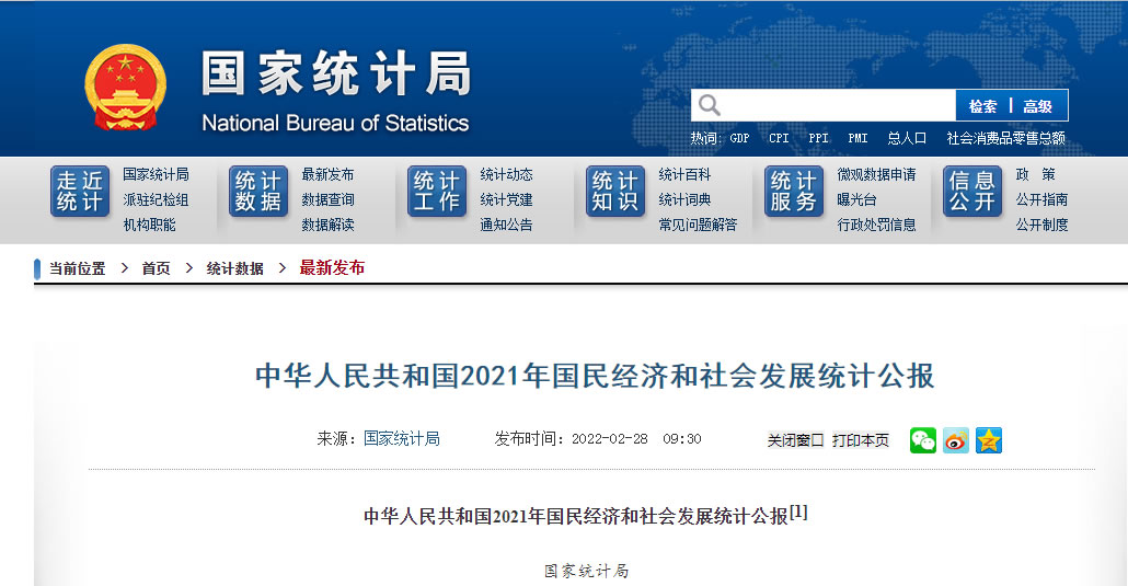 2021年建筑业成绩单来了！