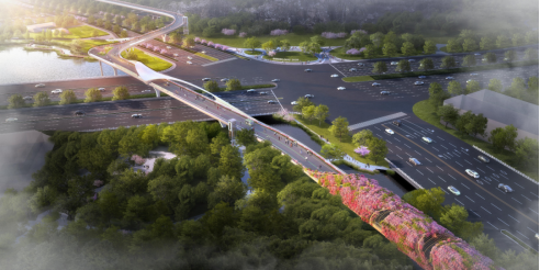 恒驰钢构丨匠心铸就温州园博园瓯海大道跨线桥，联通城市新地标